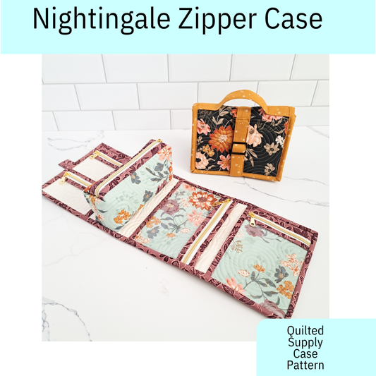 Nightingale Zipper Case PDF Sewing Pattern